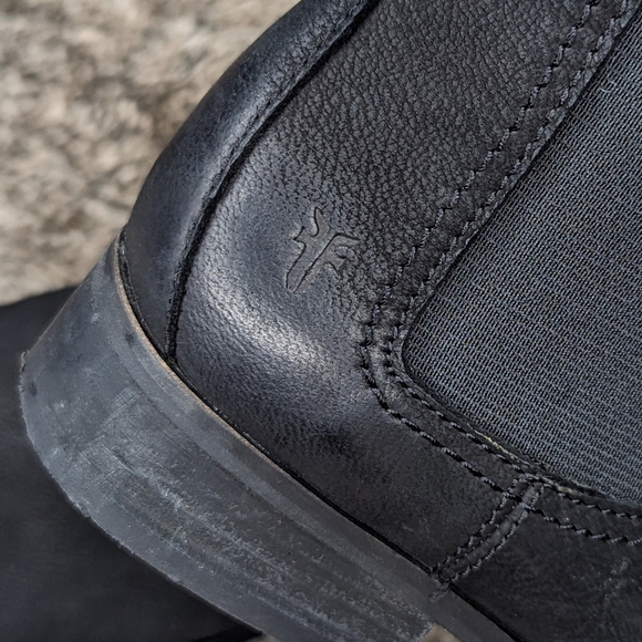 Frye Mallory Chelsea Boot Black Women's 8.5 - Picture 9 of 12